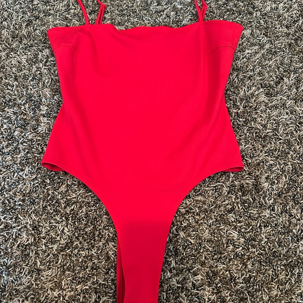 windsor Red One-Piece body suit